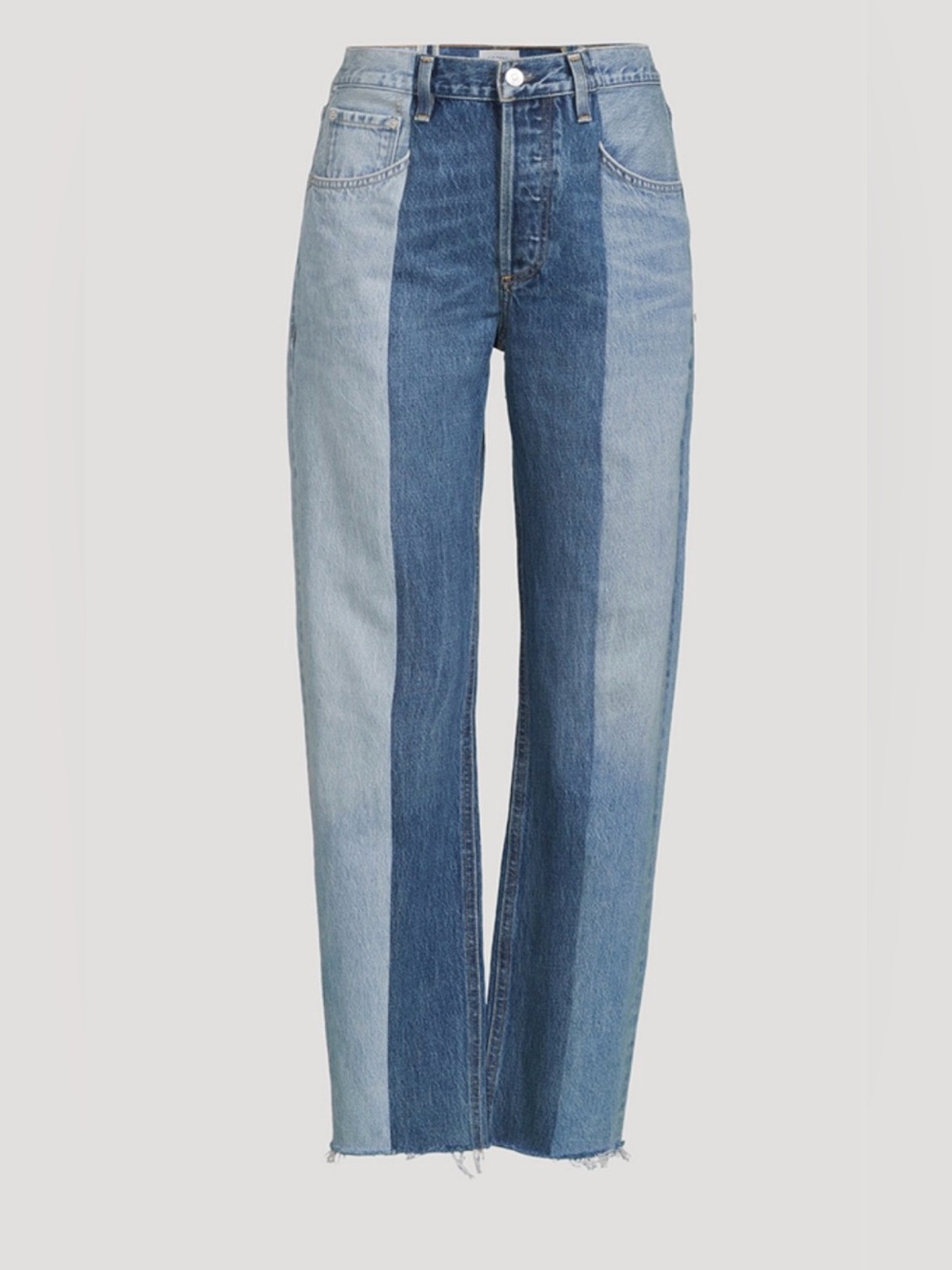 CITIZENS OF HUMANITY Patchwork Denim Jeans size 31 - Picture 7 of 11